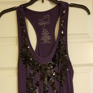 Miley Cyrus & Max Azia Sequin Tank